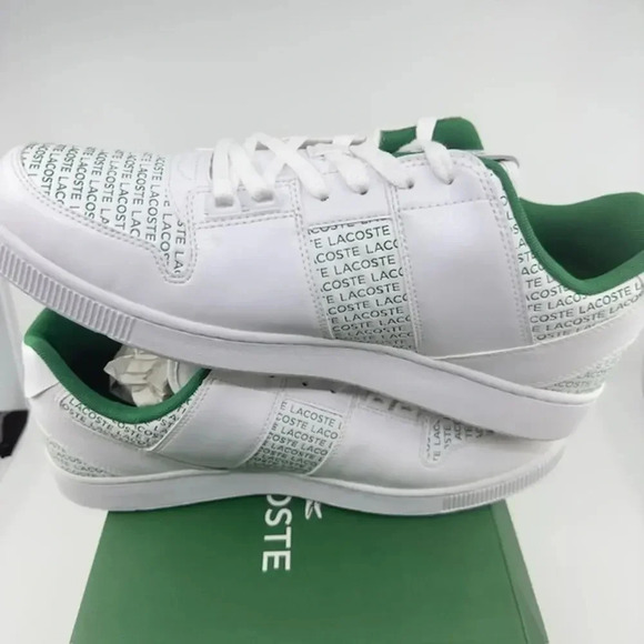 NEW Lacoste Thrill 120 2 US SMA Leather Sneakers 7-39SMA0050042 White Mens 13 - Picture 4 of 9